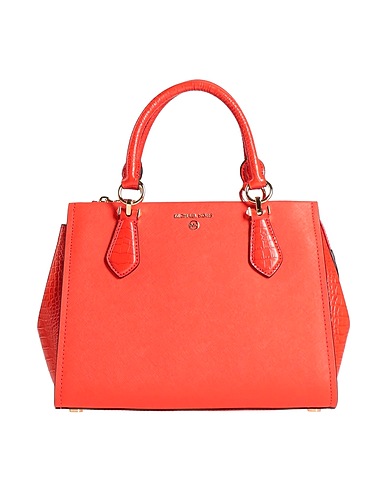 MICHAEL MICHAEL KORS Handbag Orange Leather