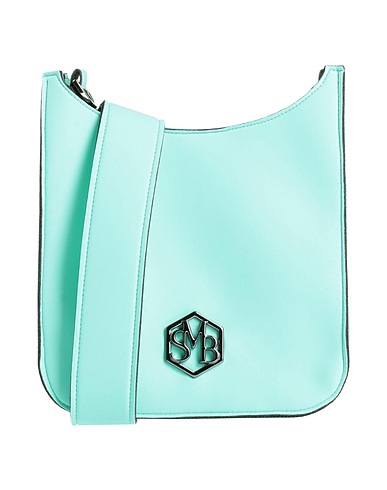 SAVE MY BAG Bolso con bandolera Azul turquesa 78% Poliamida reciclado, 22% Elastán