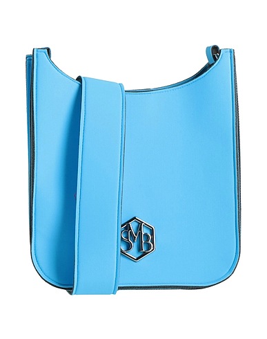 SAVE MY BAG Cross-body bags Light blue 78% Recycled polyamide, 22% Elastane