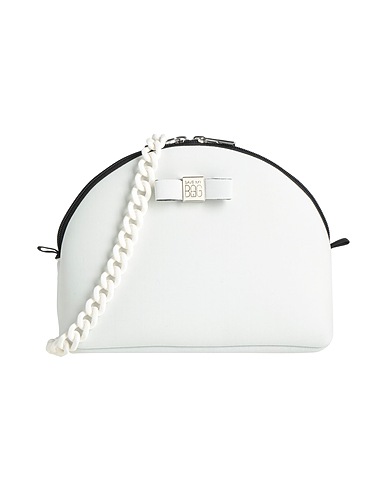 SAVE MY BAG Cross-body bags Off white 50% PEEK (Polyether - Ether - Ketone), 40% Polyamide, 10% Elastane