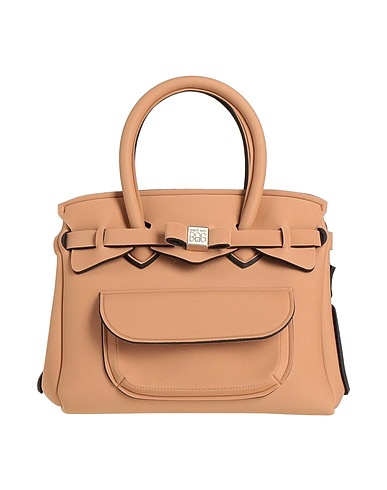 SAVE MY BAG Handbag Camel 80% Polyamide, 20% Elastane