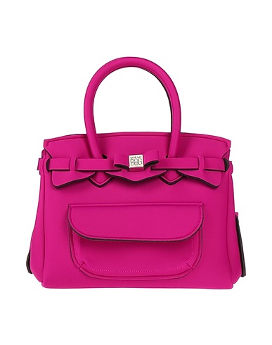 SAVE MY BAG Handtasche Purpur 80% Polyamid, 20% Elastan