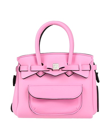 SAVE MY BAG Handbag Pink 80% Polyamide, 20% Elastane