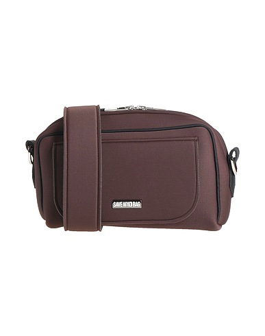 SAVE MY BAG クロスボディバッグ チョコレートブラウン ポリエステル 50% / ナイロン 40% / ポリウレタン 10%