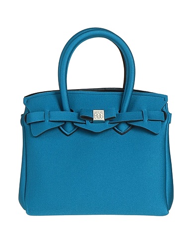 SAVE MY BAG Handbag Deep teal 80% Polyamide, 20% Elastane