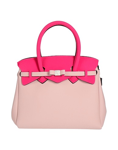 SAVE MY BAG Borsa a mano Rosa chiaro 80% Poliammide, 20% Elastan
