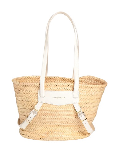 GIVENCHY Sac porté épaule Beige 100% Paille