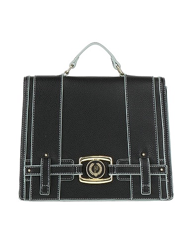 POLLINI Borsa a mano Nero 100% Poliuretano