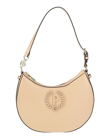 POLLINI Shoulder bag Beige 100% Polyurethane
