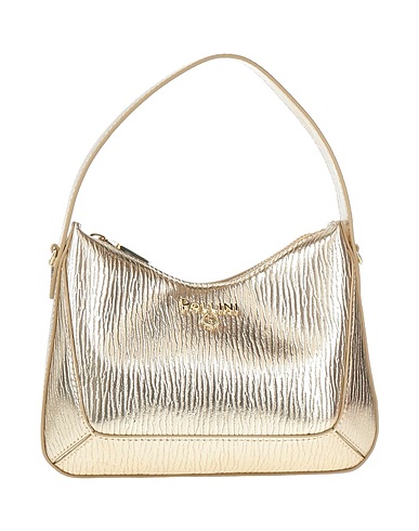 POLLINI Handbag Platinum 100% Polyurethane