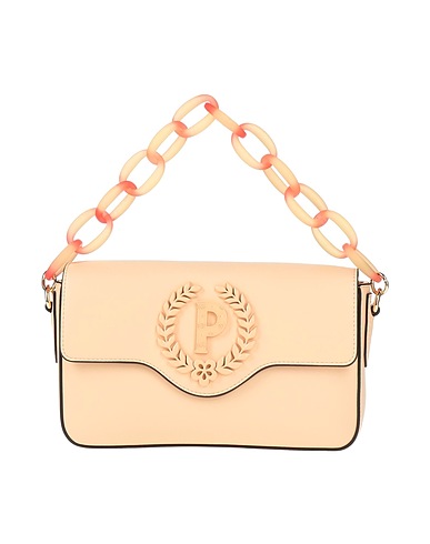 POLLINI Handbag Apricot 100% Polyurethane