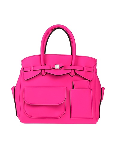 SAVE MY BAG Handtasche Magenta 80% Polyamid, 20% Elastan
