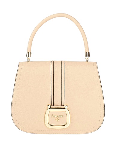 POLLINI Borsa a mano Beige 100% Poliuretano