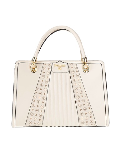 POLLINI Handbag Off white 100% Polyurethane