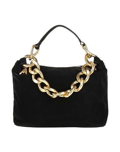 PATRIZIA PEPE Handbag Black Textile fibres