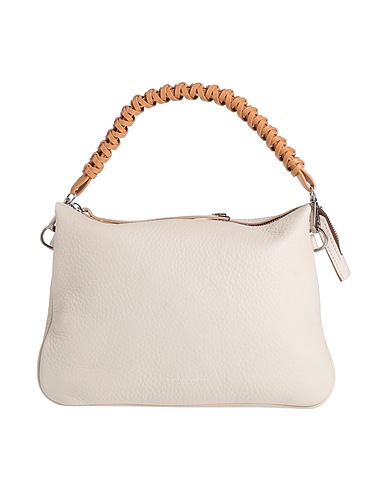 GIANNI CHIARINI Handbag Ivory Leather