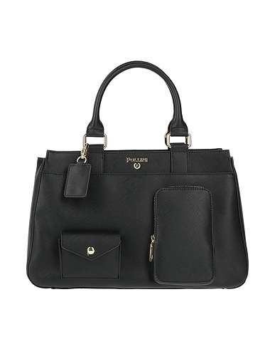 POLLINI Handbag Black 100% Polyurethane
