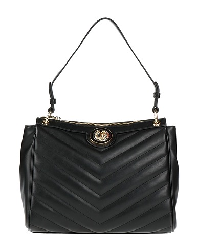 POLLINI Handbag Black 100% Polyurethane