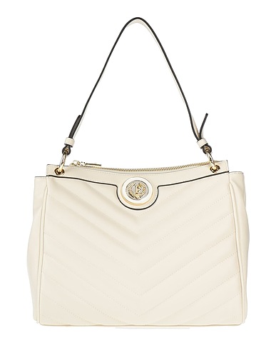 POLLINI Handbag Cream 100% Polyurethane