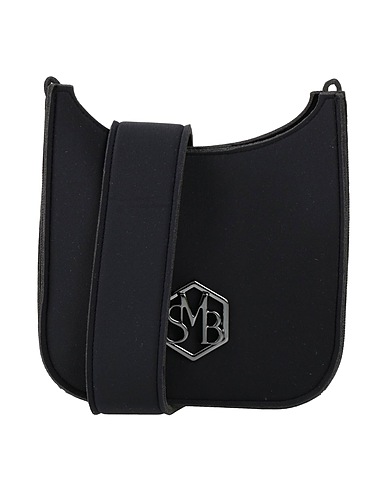 SAVE MY BAG Across-body bag Black 78% Polyamide, 22% Elastane