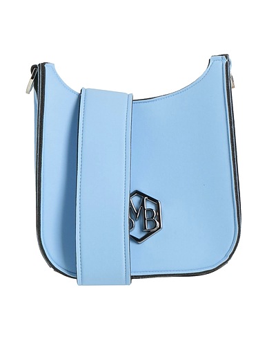 SAVE MY BAG Across-body bag Sky blue 78% Polyamide, 22% Elastane