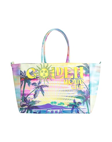 F**K PROJECT Shoulder bag Pastel yellow 100% Polyester