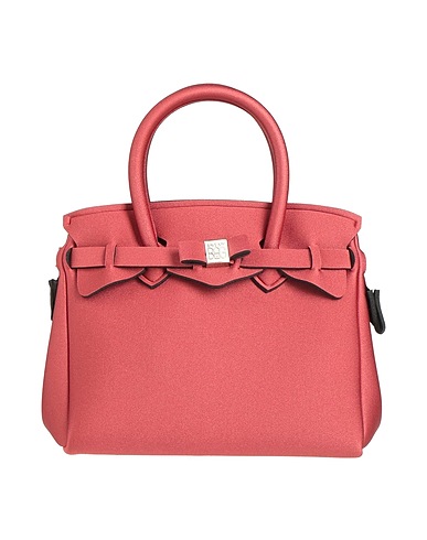 SAVE MY BAG Handbag Rust 80% Polyamide, 20% Elastane