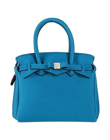 SAVE MY BAG Handbag Azure 80% Polyamide, 20% Elastane