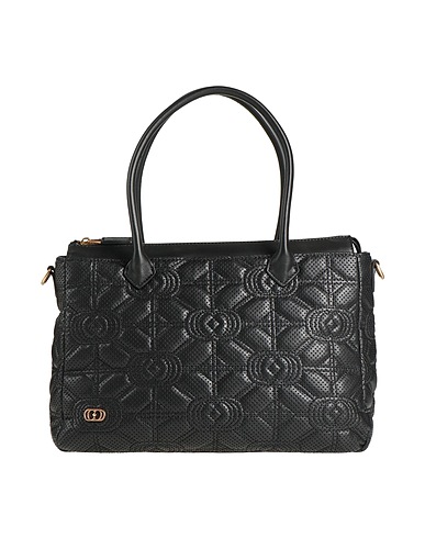 LA CARRIE Handbag Black Leather