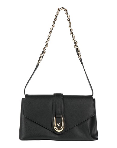 POLLINI Shoulder bag Black 100% Polyurethane