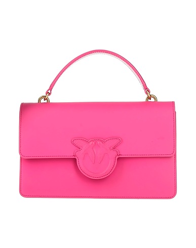 PINKO Handbag Fuchsia Calfskin