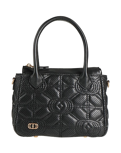 LA CARRIE Handbag Black Leather
