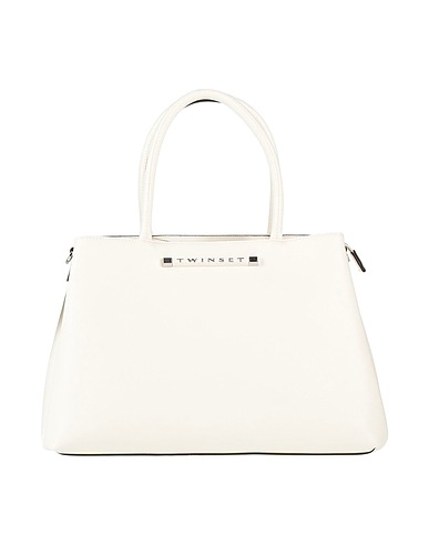 TWINSET Handbag Ivory 100% Polyester