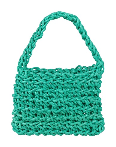 NOTHINGEVERYTHING Handbag Green Textile fibres