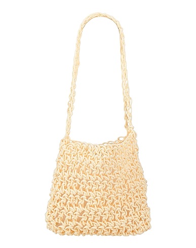 NOTHINGEVERYTHING Borsa a mano Beige Fibre tessili