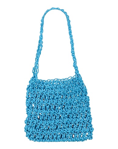 NOTHINGEVERYTHING Borsa a mano Azzurro Fibre tessili