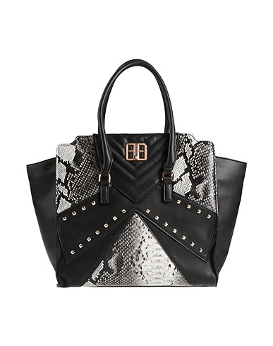 FRACOMINA Handbag Black 100% Polyurethane