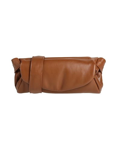 JIL SANDER Cross-body bags Brown Leather
