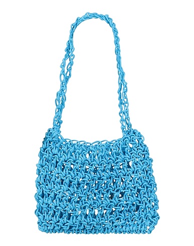 NOTHINGEVERYTHING Handbag Azure Textile fibres