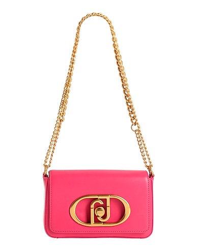 LIU •JO Shoulder bag Fuchsia 100% Polyester, Polyurethane