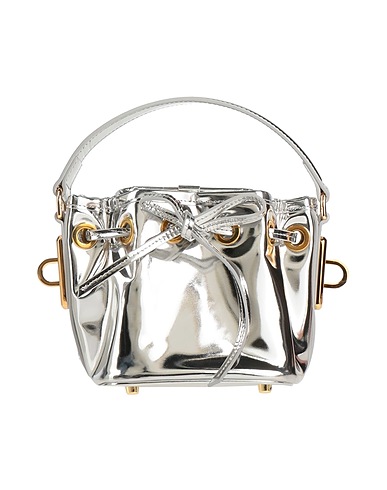 ALEXANDRE VAUTHIER Handbag Silver Leather