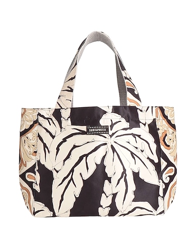 SHIRTAPORTER Handbag Black Textile fibres