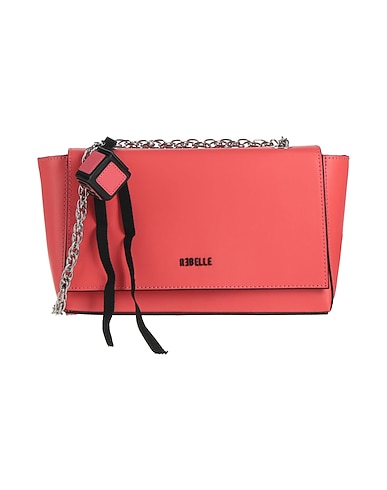 RƎBELLE Across-body bag Coral 100% Cow leather