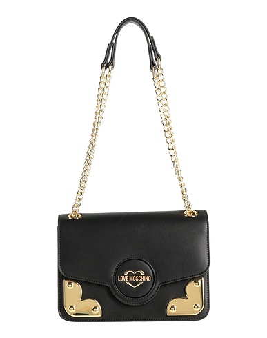 LOVE MOSCHINO Shoulder bag Black 100% Polyurethane