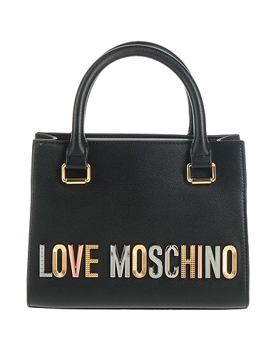 LOVE MOSCHINO Handbag Black 100% Polyurethane