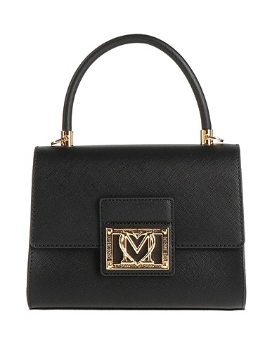 LOVE MOSCHINO Handbag Black 100% Polyurethane