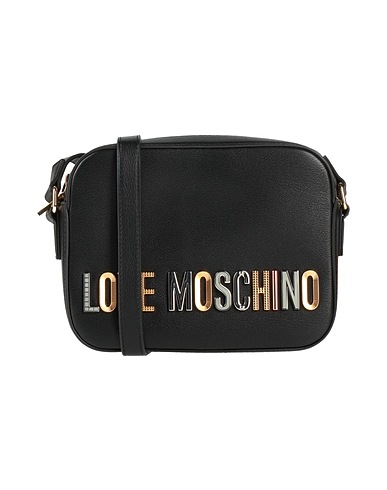 LOVE MOSCHINO Across-body bag Black 100% Polyurethane