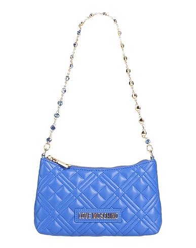 LOVE MOSCHINO Handbag BLU CHINA 100% Polyurethane