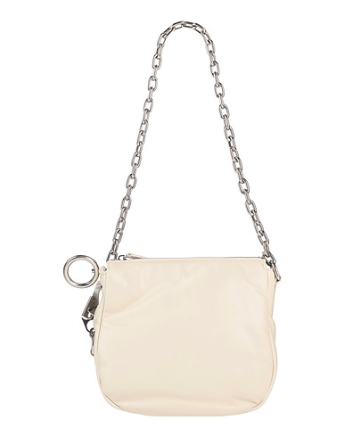 BURBERRY Shoulder bag Cream Leather