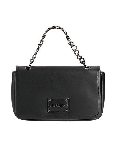 LOVE MOSCHINO Handbag Black 100% Polyurethane